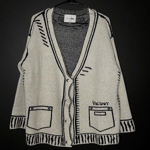 Oversized Cardigan Sweater